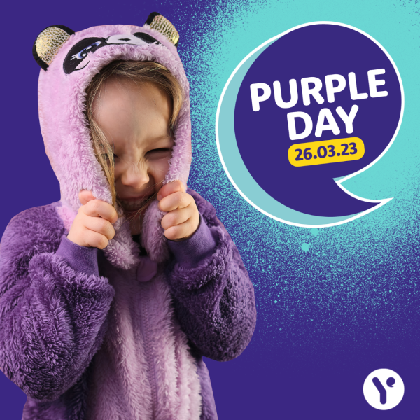 purple day logo
